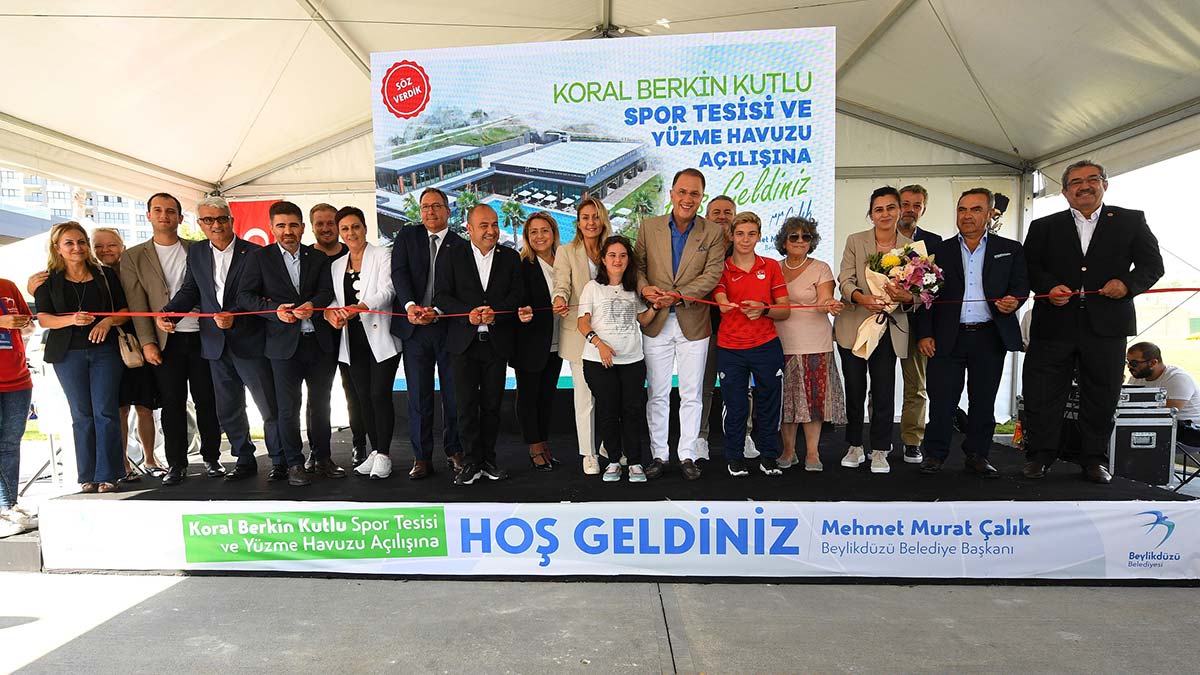 Koral Berkin Kutlu Spor Tesisi açıldı