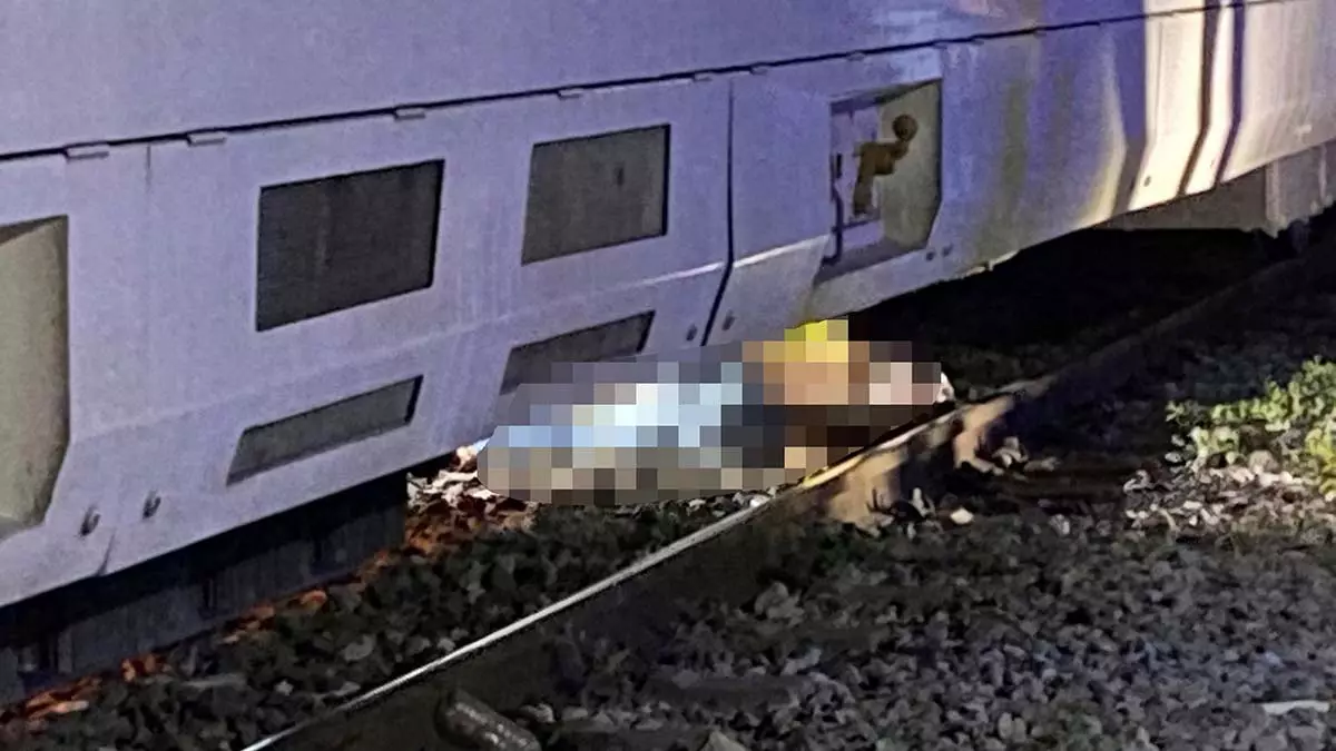 Manisa'da trenin çarptığı genç öldü