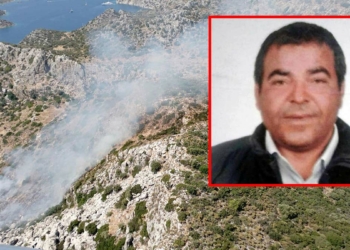 Marmaris'te yangın çıkaran çobana gözaltı