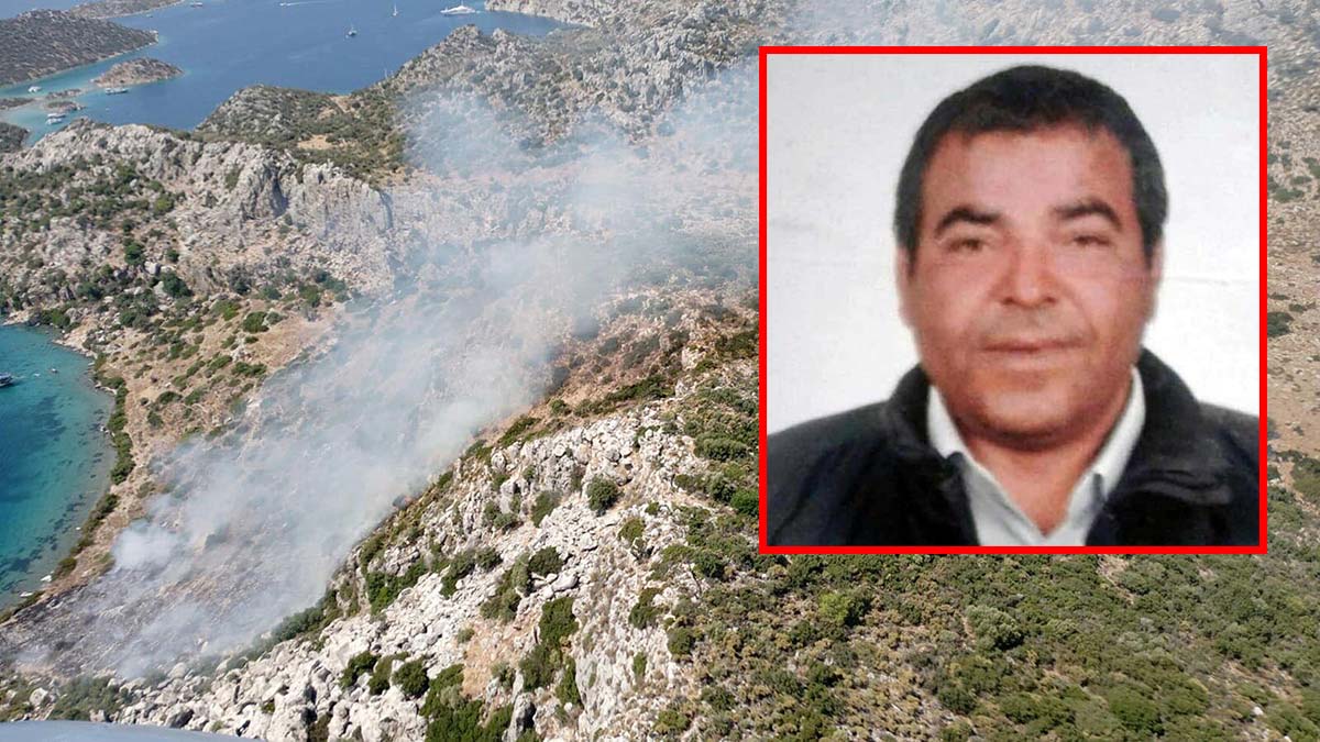 Marmaris'te yangın çıkaran çobana gözaltı