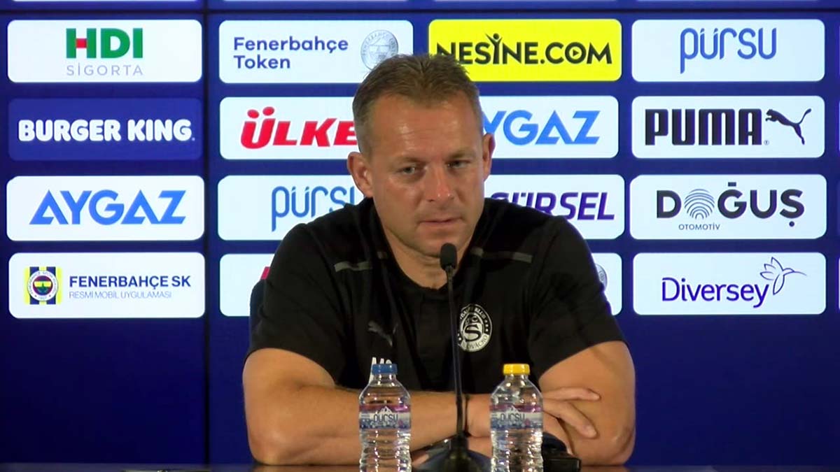 Martin Svedik: Fenerbahçe ile kıyaslamayız