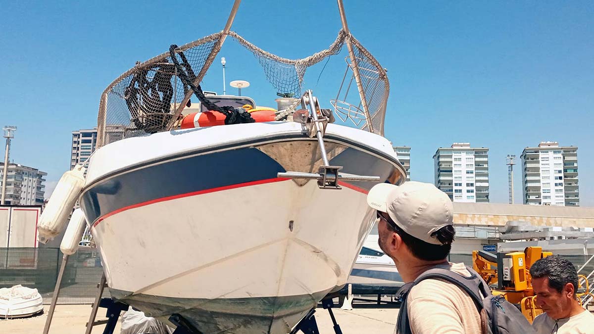 Meslek lisesinde tekne parçaları üretimi