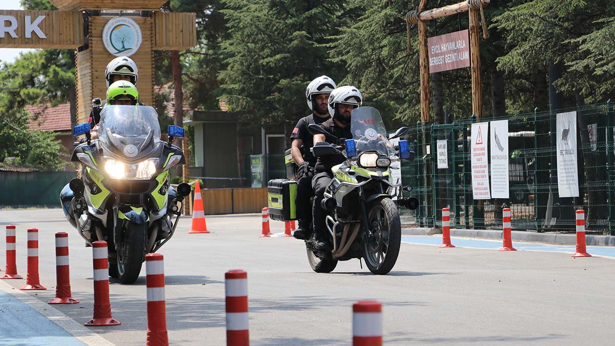 Motosiklet ambulanslardan 3-5 dakikada müdahale