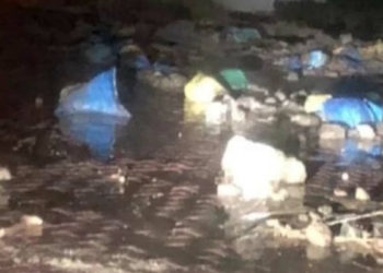 Mudurnu'da sağanak; yollara kaya parçaları düştü