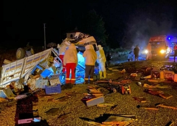 Muğla'da hatalı sollama kazası: 5 ölü, 2 yaralı