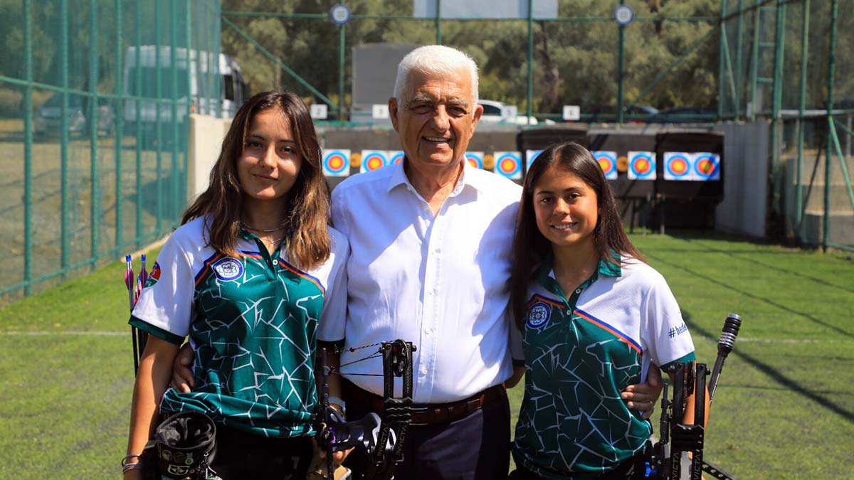 Muğlalı okçu Hazal Burun Avrupa'da yine zirvede