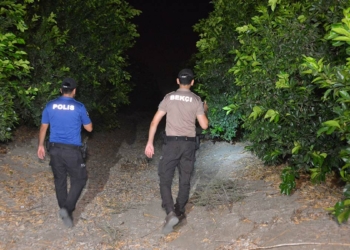 Narenciye bahçelerinde asayiş uygulaması