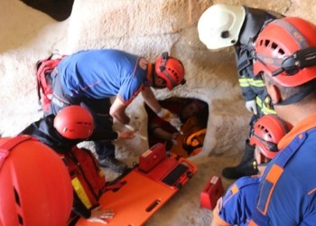 Nevşehir'de, arama- kurtarma tatbikatı