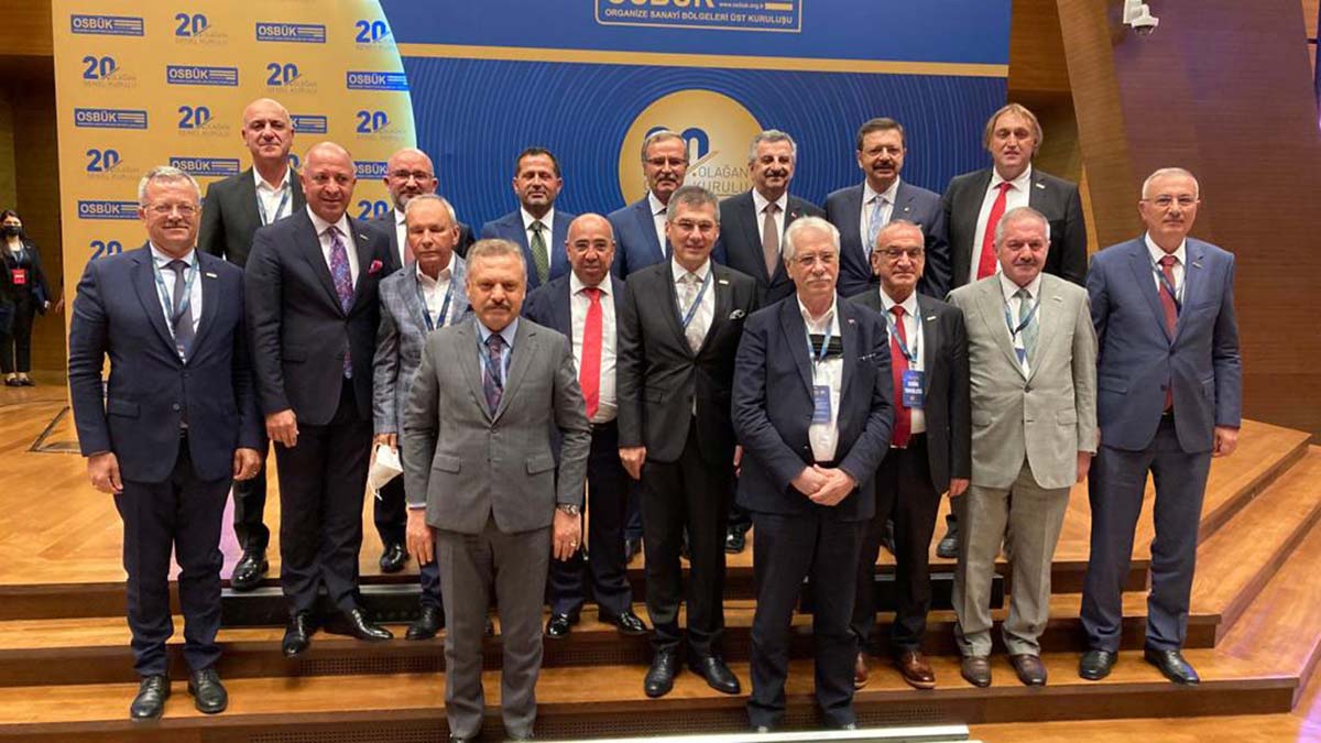 OSBÜK 20'nci Olağan Genel Kurulu yapıldı
