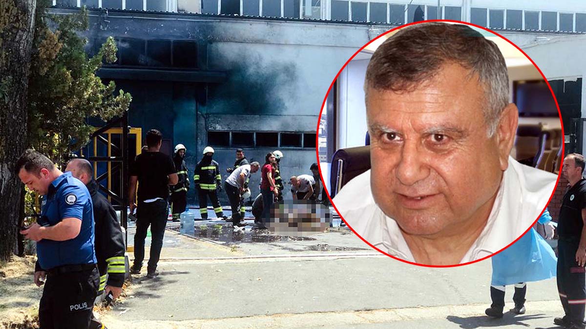Patlama meydana gelen fabrikanın sahibi öldü