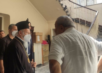 Rum Patriği Bartholomeos Balıklı Rum Hastanesi'nde