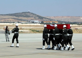 Şehit Mahsun Şimşek'in naaşı Gaziantep'te