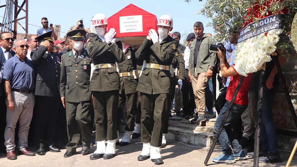 Şehit Reşat Ergin, son yolculuğuna uğurlandı