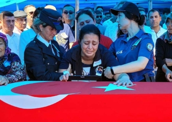 Şehit polis Yahya Ergin son yolculuğa uğurlandı