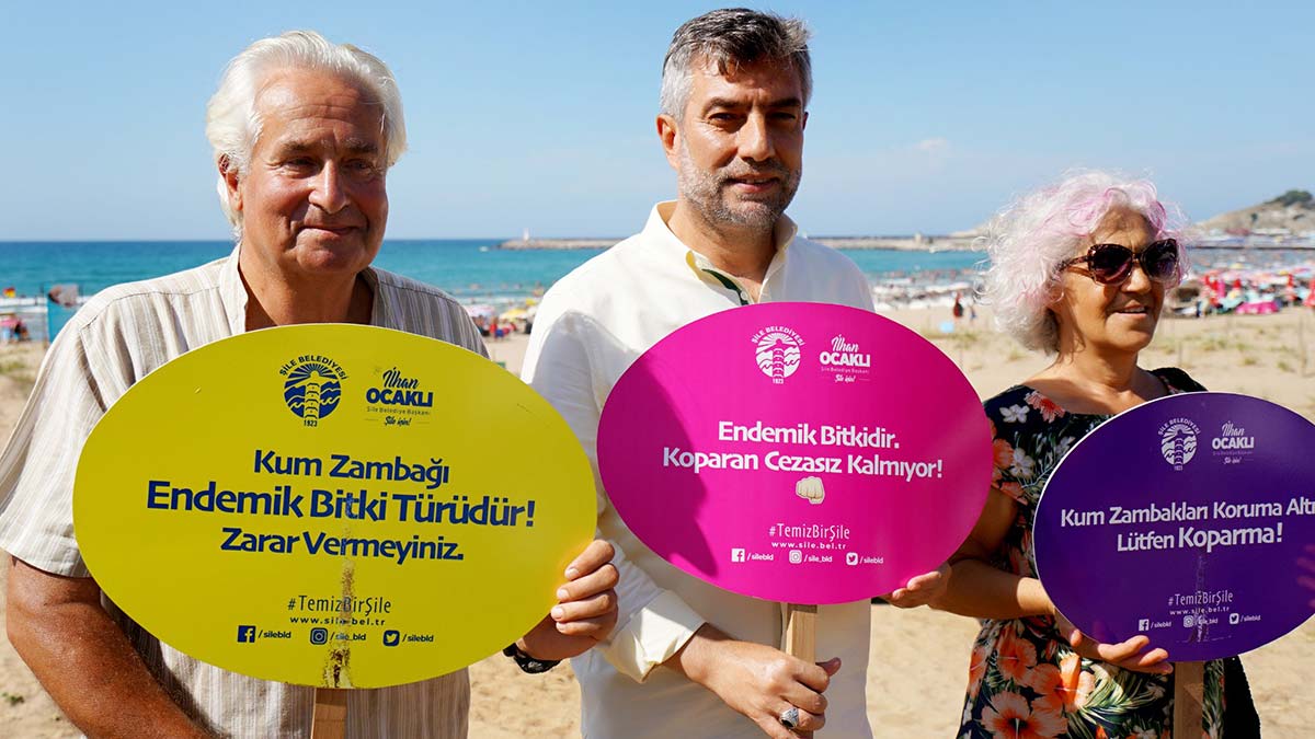 Şile'de Kum Zambağı Şenliği yapıldı