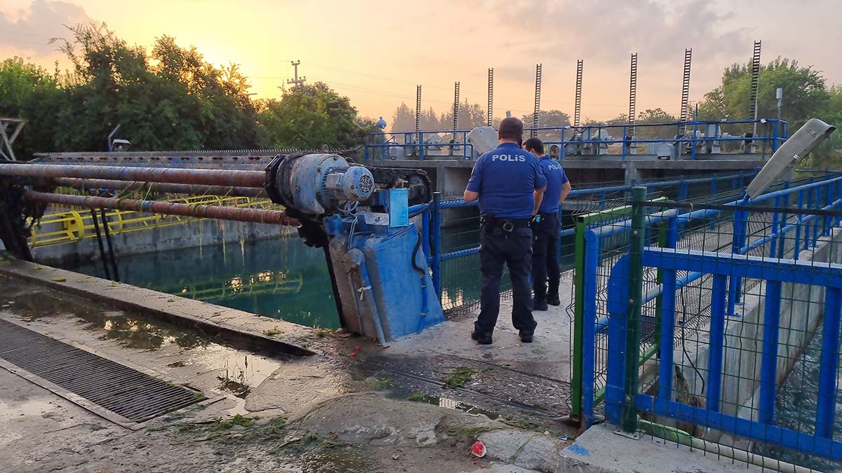 Sulama kanalında erkek cesedi bulundu