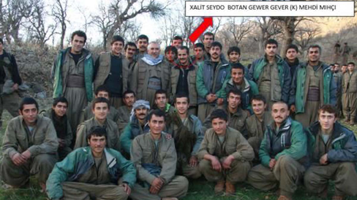 Terörist Mehdi Mıhçı yakalandı