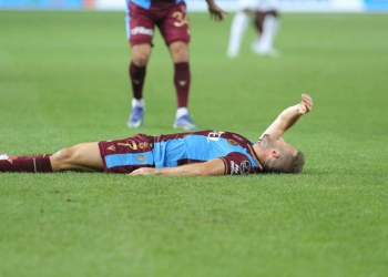 Trabzonsporlu Edin Visca'nın kolu kırıldı