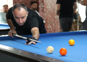 Van'da bölgesel bilardo turnuvası