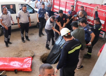 Yer altı kanalına giren kişi akıma kapılıp öldü