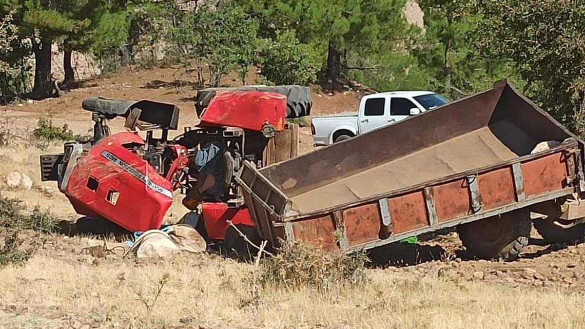 Adıyaman'da traktör devrildi; 1 ölü 8 yaralı