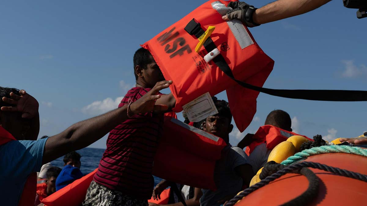 Akdeniz'de 72 saatte 235 mülteci kurtarıldı
