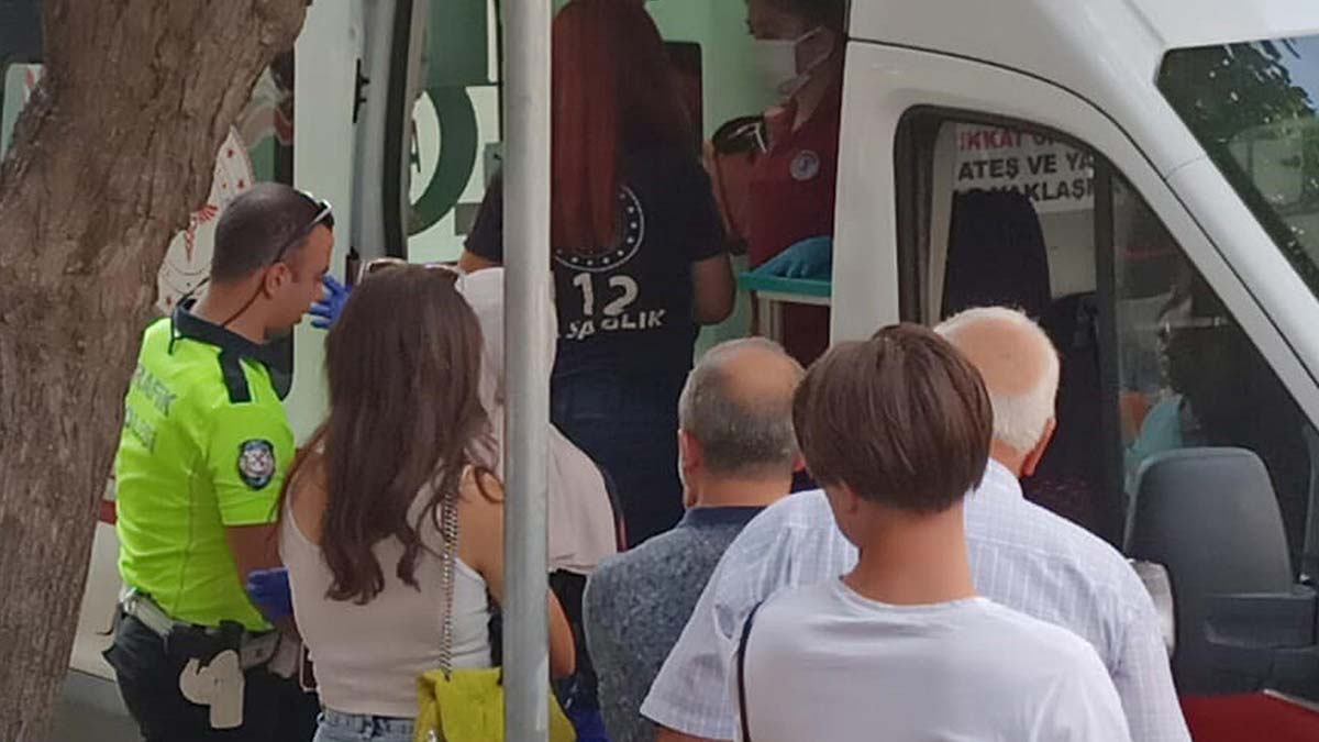 Ehliyetini isteyen polislere yasaklı ırk köpeğini saldırttı