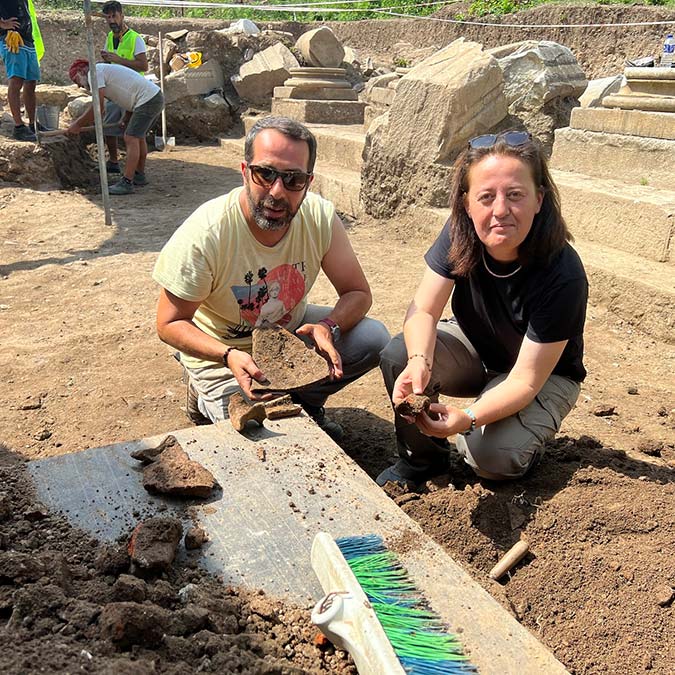 Amasra'da anıtsal yapılar ortaya çıkıyor