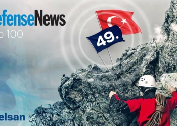 ASELSAN Defense News Top'ta ilk 50'ye girdi
