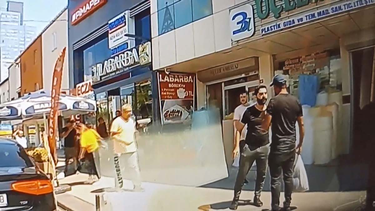 Ataşehir'de kadına saldıran kişiye müdahale edildi