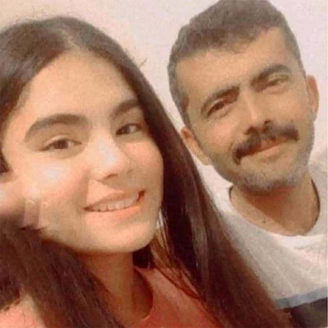 Baba ile kızı denizden dönerken kazada öldü