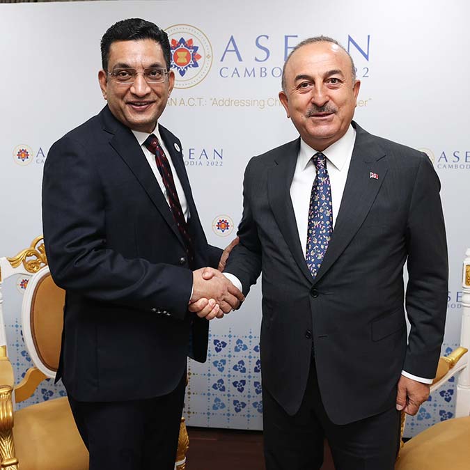 Çavuşoğlu, Türkiye-ASEAN Sektörel Diyalog toplantısına katıldı