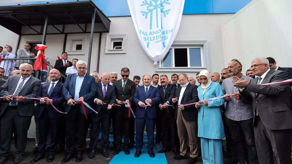 Erzurum'da süt ürünleri üretim tesisi açıldı