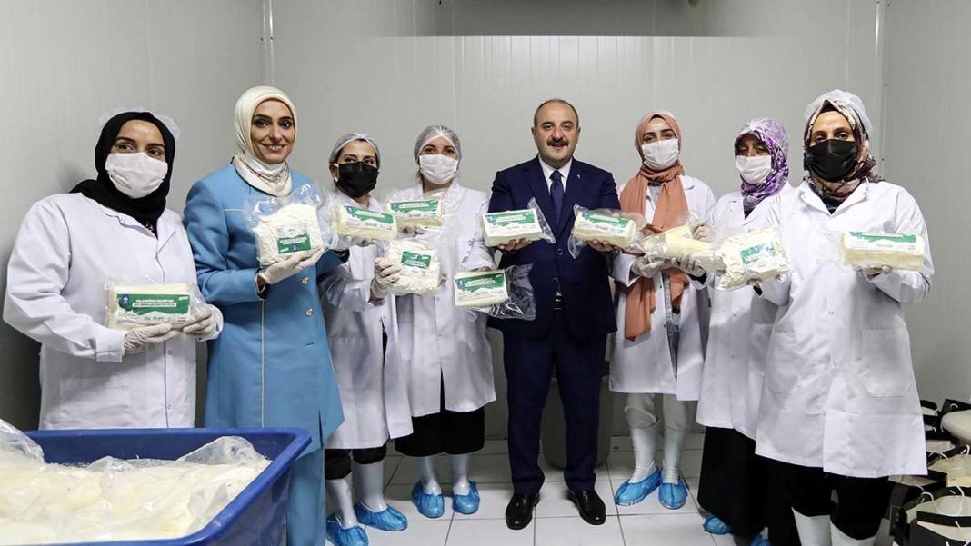 Erzurum'da Süt Ürünleri Üretim Tesisi açıldı