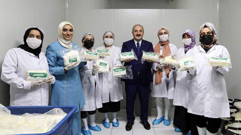 Erzurum’da Süt Ürünleri Üretim Tesisi açıldı