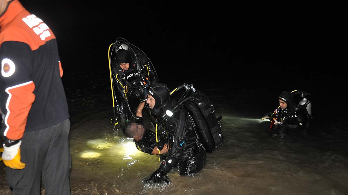 Gödet barajına düşen sürücünün cansız bedeni bulundu