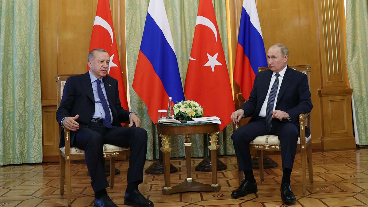 Erdoğan Rusya Devlet Başkanı Putin ile bir araya geldi