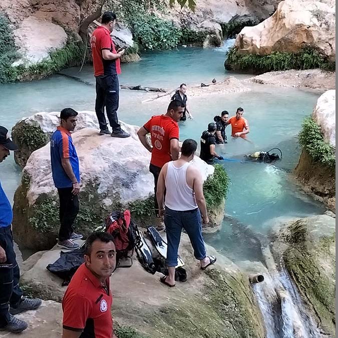 Dereye düşen Suriye uyruklu çocuk öldü