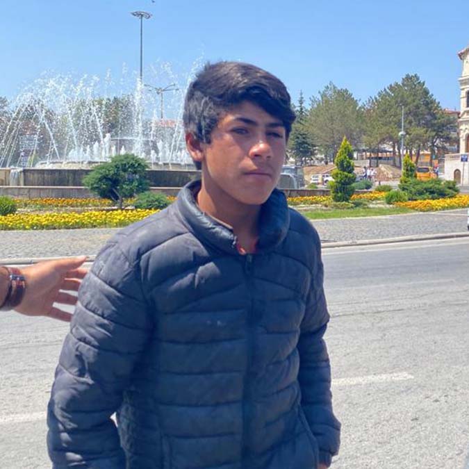 Dün akşamdan beri kayıp olan Mehmet bulundu