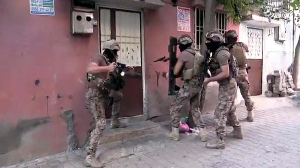 Gaziantep'te uyuşturucu operasyonu; 15 gözaltı