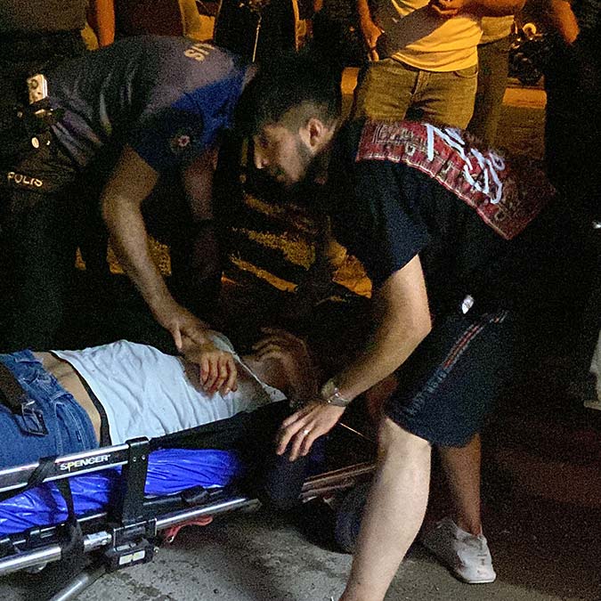 Bıçak ve baltalı kavga; 1 ağır yaralı