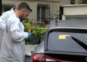 Maltepe'de emlakçı kadının aracına silahlı saldırı