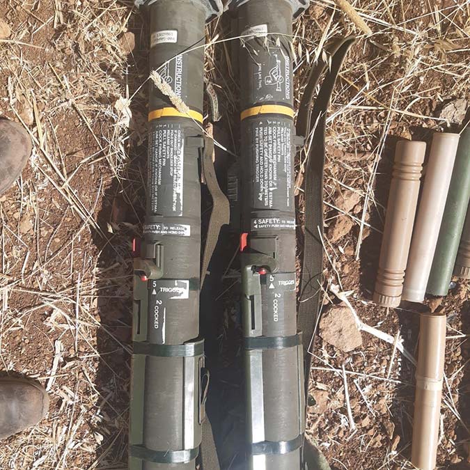 MSB: Pençe-Kilit bölgesinde teröristlerin silah ve mühimmatı imha edildi