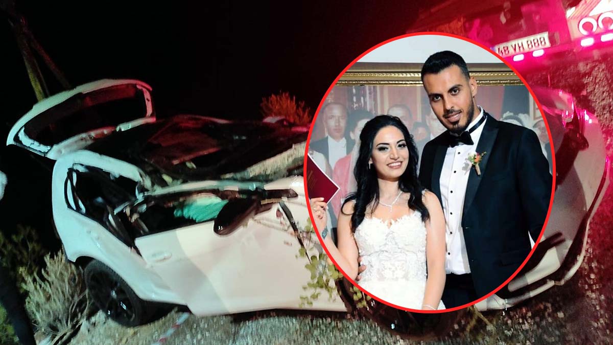 Muğla'da otomobil şarampole yuvarlandı; Eşleri ölüm ayırdı