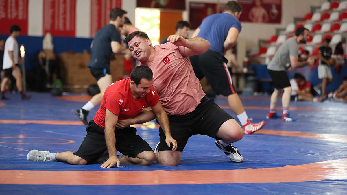 Şeref Eroğlu ile Rıza Kayaalp antrenman yaptı