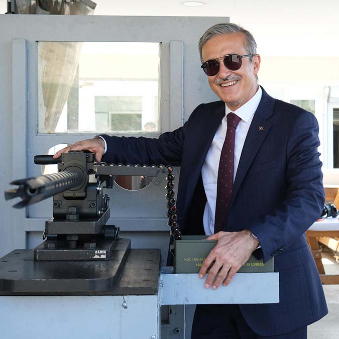 12.7 mm Makineli Tüfek üretimi başladı