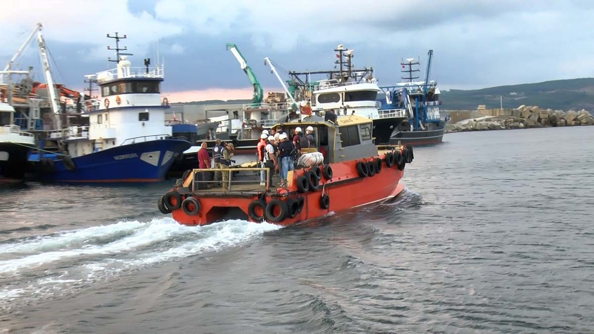 Fulmar S gemisi Kilyos'a demir attı