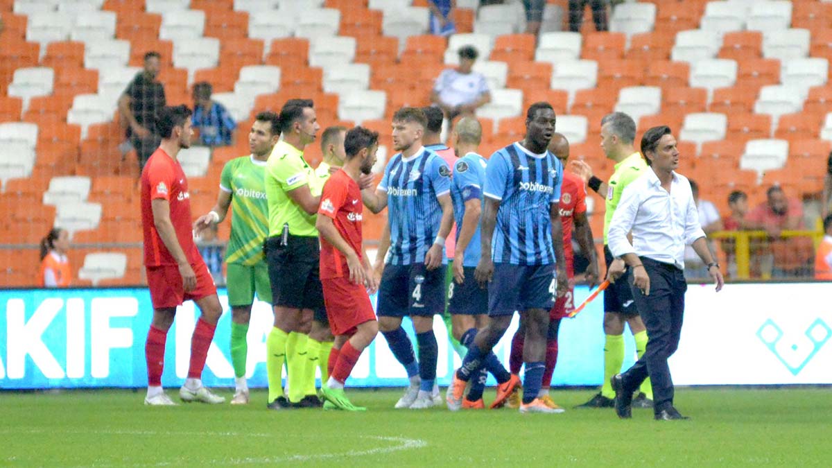 Teknik direktör Montella ile Balotelli arasında tartışma