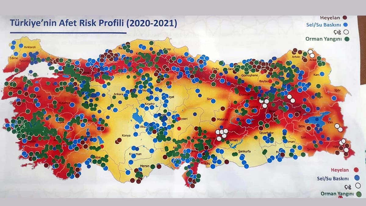 Afetlere karşı "TARAP" önlemi