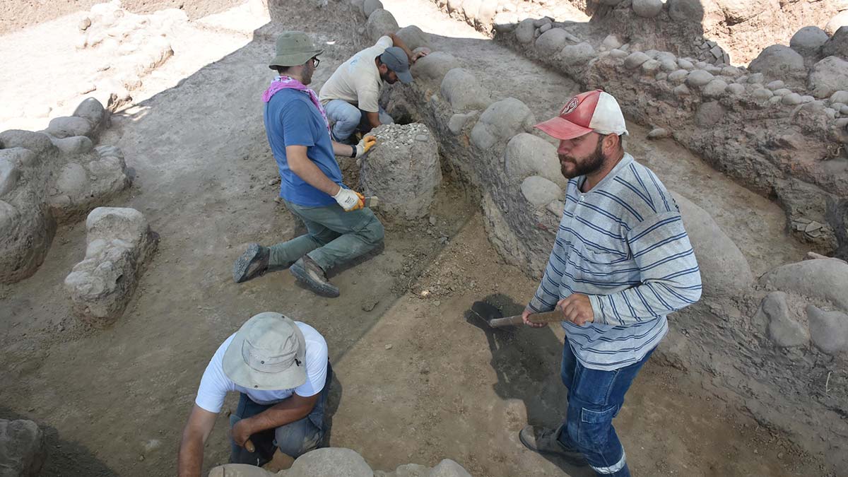 Yassıtepe Höyüğü'nde 5 bin yıllık mühür bulundu